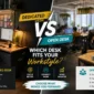 dedicated desk vs open desk 85x85